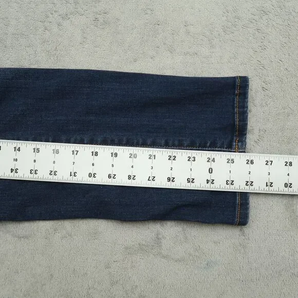 Judy Blue Jeans Women's 14W High-Rise Skinny Fit Capri 26" Inseam Distressed - Picture 4 of 16